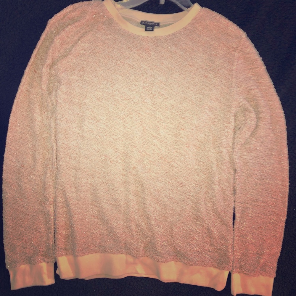 Sparkly Lightweight Nude Designer Sweater